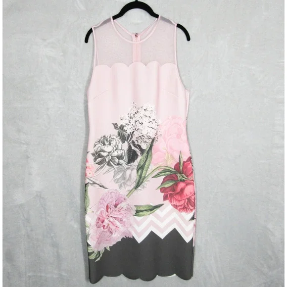 ted baker dusty pink dress JESCKA